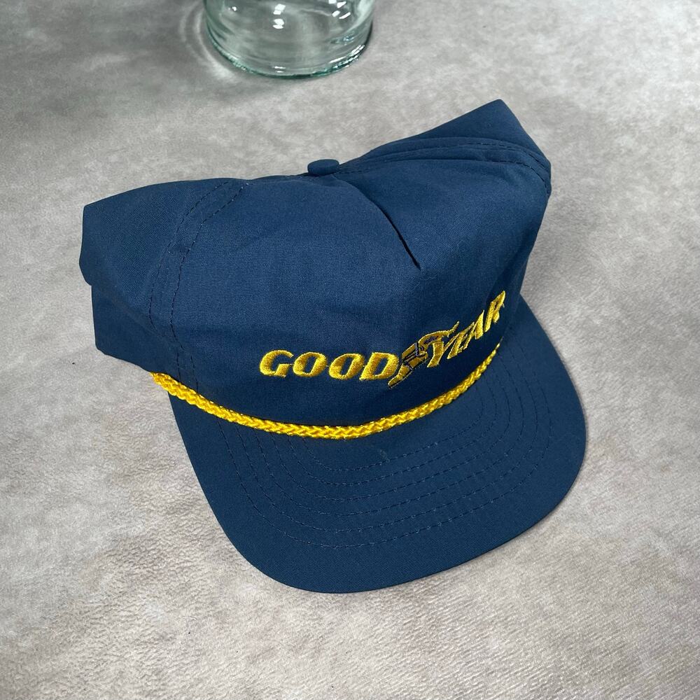 90’s Goodyear Racing Sports Cars Adjustable Snapback Rope - Picture 8 of 8